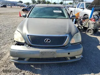 2005 Lexus LS 430 with VIN JTHBN36FX55028176, listed as a Copart auction lot 67345234 with 198,306 mi miles and Salvage Title. Bid and sale history available at carsss.com. Image 5.