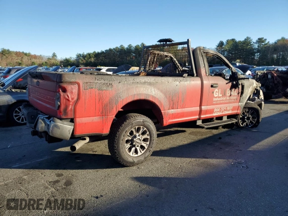 2017 Ford Super Duty F-250 SRW XLT with VIN 1FTBF2B64HEB49093, listed as a Copart auction lot 79744884 with Not Provided miles and Salvage Title. Bid and sale history available at carsss.com. Image 3.