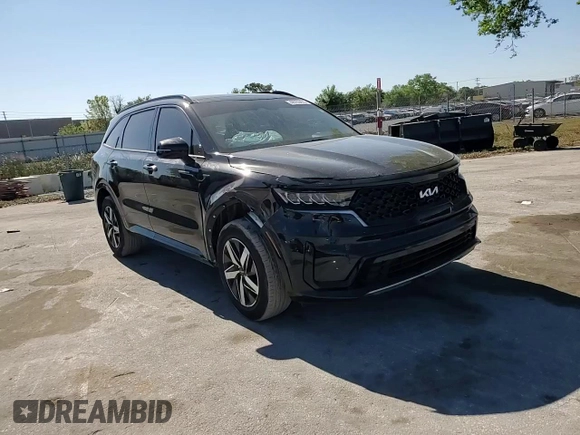 2023 Kia Sorento S with VIN 5XYRL4LC4PG242564, listed as a Copart auction lot 48753475 with 32,874 mi miles and Salvage Title. Bid and sale history available at DreamBid. Image 12.