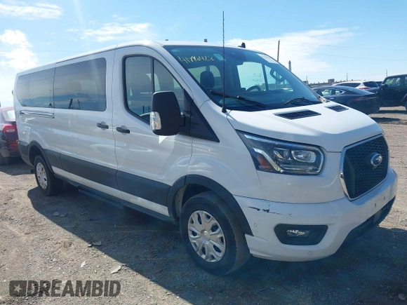 2023 Ford Transit Passenger XL with VIN 1FBAX2YG2PKA45201, listed as a IAAI auction lot 41796428 with 34,040 mi miles and . Bid and sale history available at DreamBid. Image 17.