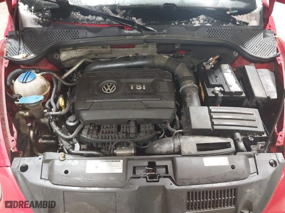 2016 Volkswagen Beetle Coupe 1.8T Wolfsburg Edition with VIN 3VWF17AT2GM619843, listed as a IAAI auction lot 41829023 with 147,716 mi miles. Bid and sale history available at carsss.com. Image 10.