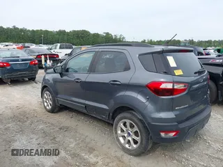 2020 Ford EcoSport SE with VIN MAJ3S2GE8LC337853, listed as a IAAI auction lot 42126070 with Not Provided miles. Bid and sale history available at carsss.com. Image 3.