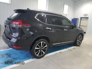 2020 Nissan Rogue SL with VIN 5N1AT2MV8LC720545, listed as a Copart auction lot 52154615 with 97,452 mi miles and Salvage Title. Bid and sale history available at DreamBid. Image 3.