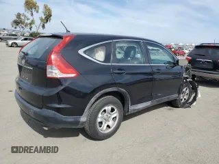2013 Honda CR-V LX with VIN 2HKRM3H33DH515255, listed as a Copart auction lot 48430545 with 126,150 mi miles and Salvage Title. Bid and sale history available at carsss.com. Image 3.