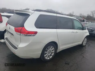 2011 Toyota Sienna XLE with VIN 5TDDK3DC8BS028341, listed as a Copart auction lot 51508345 with 178,411 mi miles and Salvage Title. Bid and sale history available at carsss.com. Image 3.