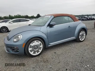 2019 Volkswagen Beetle S with VIN 3VW5DAAT4KM507537, listed as a Copart auction lot 58476505 with 79,341 mi miles and Salvage title. Bid and sale history available at DreamBid. Image 1.