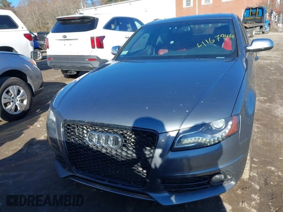 2012 Audi S4 Prestige with VIN WAUKGAFL3CA024851, listed as a IAAI auction lot 41679470 with 127,006 mi miles. Bid and sale history available at carsss.com. Image 12.