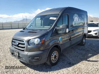 2020 Ford Transit with VIN 1FTYE2C83LKA21094, listed as a Copart auction lot 51489834 with 116,934 mi miles and Salvage title. Bid and sale history available at DreamBid. Image 1.