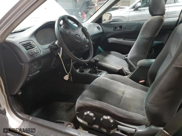 2000 Honda Civic EX with VIN 1HGEJ8141YL007859, listed as a Copart auction lot 52231555 with 169,254 mi miles and Salvage Title. Bid and sale history available at carsss.com. Image 7.