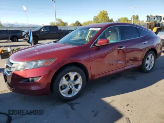 2010 Honda Accord Crosstour EX-L with VIN 5J6TF2H54AL015408, listed as a Copart auction lot 76682974 with 128,360 mi miles and Salvage Title. Bid and sale history available at carsss.com. Image 1.