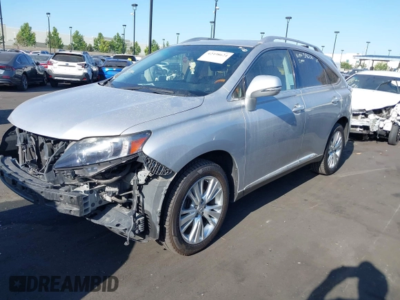 2010 Lexus RX 450h with VIN JTJBC1BA4A2004972, listed as a IAAI auction lot 42498624 with 100,249 mi miles and . Bid and sale history available at DreamBid. Image 18.