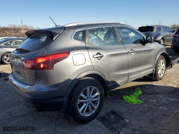 2017 Nissan Rogue Sport S with VIN JN1BJ1CR6HW104302, listed as a Copart auction lot 89310755 with 61,287 mi miles and Clean Title. Bid and sale history available at carsss.com. Image 3.