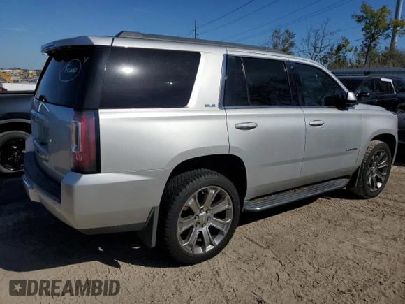 2019 GMC Yukon SLE with VIN 1GKS1AKC7KR115331, listed as a Copart auction lot 77385104 with 0 mi miles and Non Repairable. Bid and sale history available at carsss.com. Image 3.