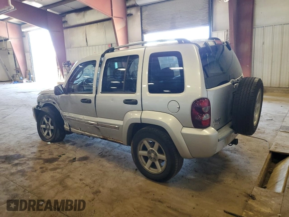 2005 Jeep Liberty Limited z VIN 1J8GL58K95W726350, wystawiony jako Copart lot #63145865 z przebiegiem 98 269 mil mil oraz Czysty tytuł • Clean title. Historia ofert i sprzedaży dostępna na DreamBid. Obrazek 2.