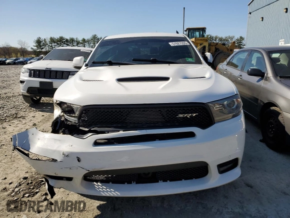 2018 Dodge Durango SRT with VIN 1C4SDJGJ1JC341666, listed as a Copart auction lot 51927205 with 86,585 mi miles and Salvage title. Bid and sale history available at DreamBid. Image 5.