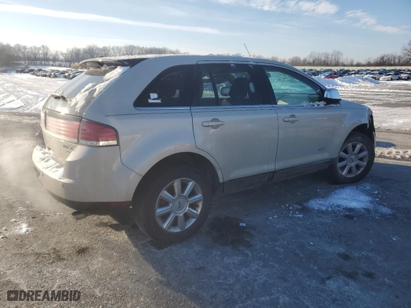 2007 Lincoln MKX with VIN 2LMDU88C77BJ37836, listed as a Copart auction lot 42238955 with NaN miles and Salvage Title. Bid and sale history available at carsss.com. Image 3.