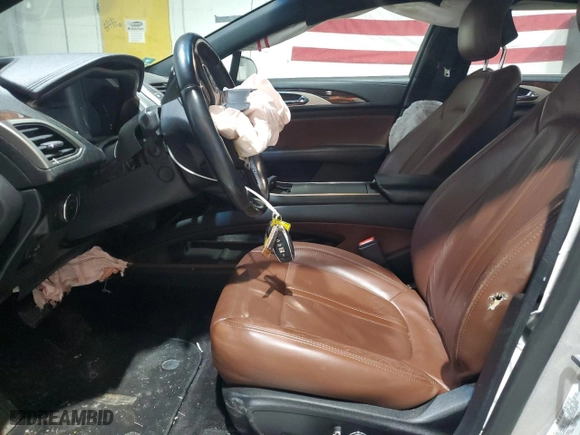 2017 Lincoln MKZ Reserve with VIN 3LN6L5F9XHR638493, listed as a Copart auction lot 47373645 with 125,513 mi miles and Salvage Title. Bid and sale history available at carsss.com. Image 7.