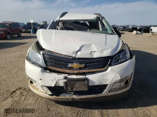 2015 Chevrolet Traverse LS with VIN 1GNKRFKD4FJ244052, listed as a Copart auction lot 51437555 with 0 mi miles and Salvage Title. Bid and sale history available at carsss.com. Image 5.