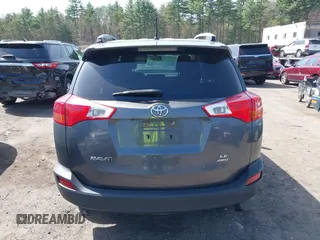 2015 Toyota RAV4 LE with VIN JTMBFREV1FD126062, listed as a IAAI auction lot 42095265 with 274,224 mi miles. Bid and sale history available at carsss.com. Image 16.