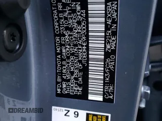 2023 Toyota Corolla Hybrid LE with VIN JTDBDMHE9P3005744, listed as a Copart auction lot 44383075 with 19,528 mi miles and Salvage Title. Bid and sale history available at carsss.com. Image 12.