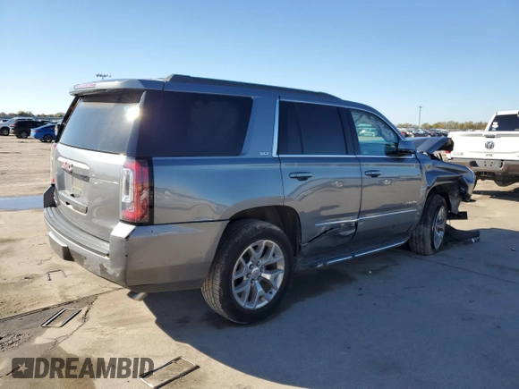 2020 GMC Yukon SLT with VIN 1GKS2BKC9LR149274, listed as a Copart auction lot 83850444 with 0 mi miles and Salvage Title. Bid and sale history available at carsss.com. Image 3.