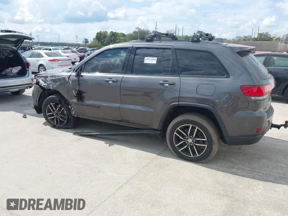 2018 Jeep Grand Cherokee Trailhawk with VIN 1C4RJFLG8JC427345, listed as a IAAI auction lot 41557222 with 49,469 mi miles and . Bid and sale history available at DreamBid. Image 3.