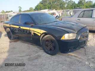 2012 Dodge Charger Police z VIN 2C3CDXAT1CH134667, wystawiony jako IAAI lot #42166932 z przebiegiem 302 635 mil mil oraz . Historia ofert i sprzedaży dostępna na DreamBid. Obrazek 1.