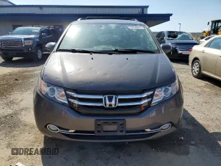 2017 Honda Odyssey Touring with VIN 5FNRL5H91HB013660, listed as a Copart auction lot 54246815 with 79,501 mi miles and Clean title. Bid and sale history available at DreamBid. Image 5.