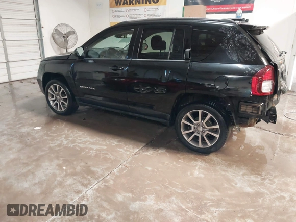 2016 Jeep Compass Latitude with VIN 1C4NJCEA5GD548777, listed as a IAAI auction lot 41263925 with 155,214 mi miles and . Bid and sale history available at DreamBid. Image 3.