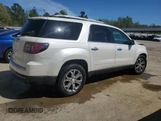 2014 GMC Acadia SLT z VIN 1GKKRSKD0EJ131557, wystawiony jako Copart lot #49689394 z przebiegiem Nie podano mil oraz Szkoda całkowita • Salvage title. Historia ofert i sprzedaży dostępna na DreamBid. Obrazek 3.