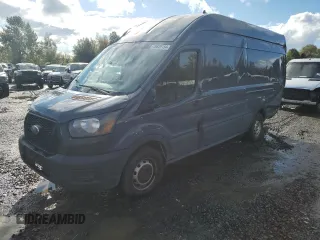 2020 Ford Transit Cargo with VIN 1FTBR3X83LKA28380, listed as a Copart auction lot 76829154 with 63,008 mi miles and Salvage Title. Bid and sale history available at DreamBid. Image 1.