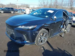2024 Lexus RX with VIN 2T2BAMCA0RC073207, listed as a IAAI auction lot 41137585 with 6,910 mi miles. Bid and sale history available at carsss.com. Image 2.
