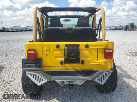 2006 Jeep Wrangler Sport with VIN 1J4FA49S26P754627, listed as a Copart auction lot 72555594 with 179,067 mi miles and Clean Title. Bid and sale history available at carsss.com. Image 6.