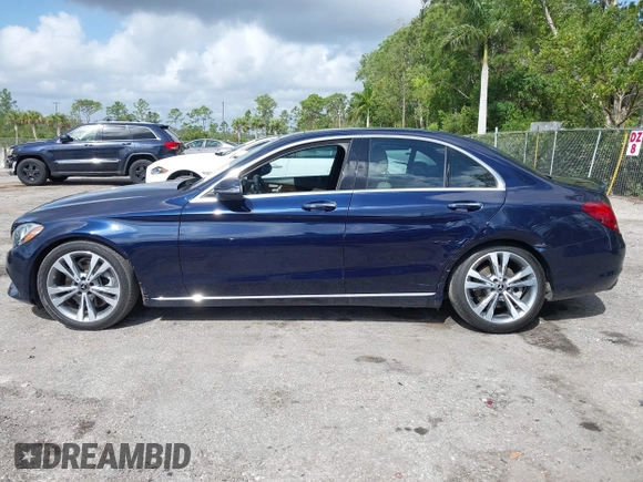 2018 Mercedes-Benz C 300 with VIN WDDWF4JB2JR345906, listed as a IAAI auction lot 41933916 with 56,290 mi miles and . Bid and sale history available at carsss.com. Image 15.