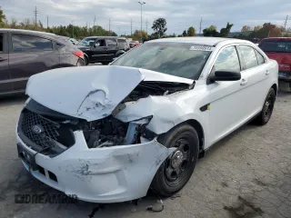 2017 Ford Police Interceptor with VIN 1FAHP2L83HG145067, listed as a Copart auction lot 76990514 with 112,165 mi miles and Salvage title. Bid and sale history available at DreamBid. Image 1.