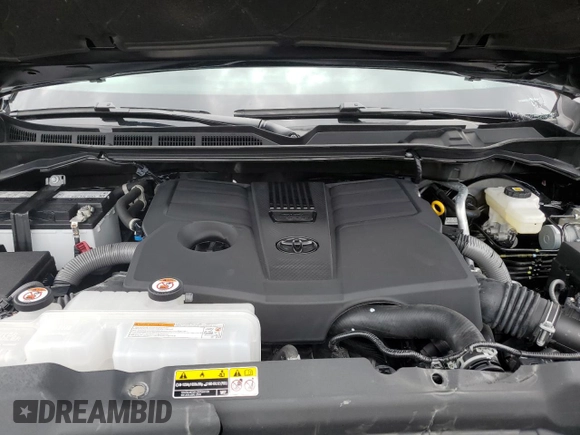 2024 Toyota Tundra Limited с VIN 5TFJA5DB4RX229828, выставлен на аукционе Copart как лот 65431745 с пробегом 10 738 миль миль и Списание • Salvage title. История ставок и продаж доступна на DreamBid. Изображение 11.