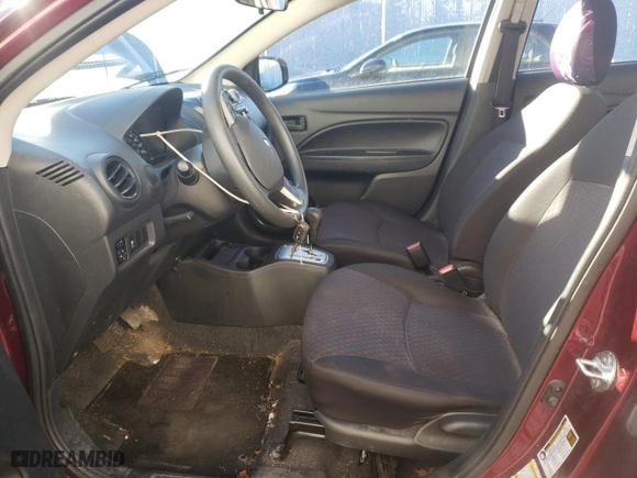 2020 Mitsubishi Mirage ES with VIN ML32A3HJ3LH007926, listed as a Copart auction lot 84585844 with 29,926 mi miles and Salvage Title. Bid and sale history available at carsss.com. Image 7.