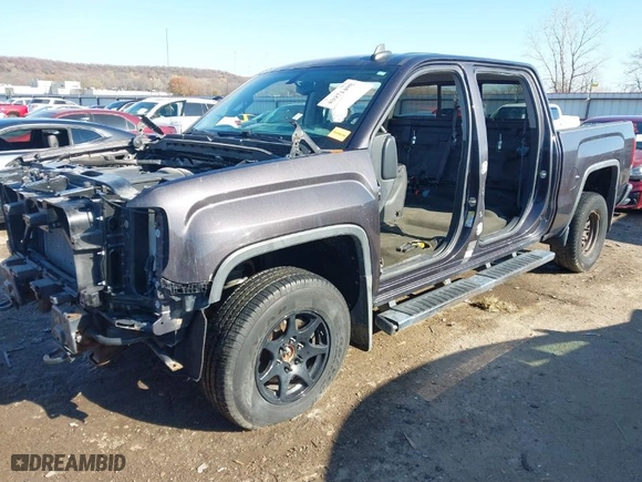 2016 GMC Sierra 1500 SLT with VIN 3GTU2NECXGG139845, listed as a IAAI auction lot 40971498 with 1 mi miles. Bid and sale history available at carsss.com. Image 2.