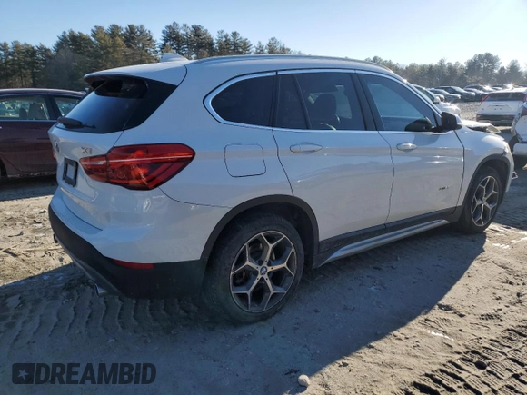 2018 BMW X1 xDrive28i with VIN WBXHT3C33J5F91744, listed as a Copart auction lot 51965855 with 75,988 mi miles and Non Repairable. Bid and sale history available at carsss.com. Image 3.