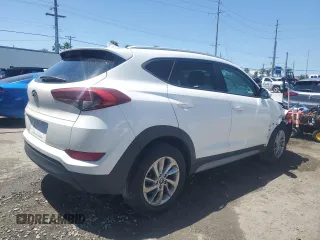 2018 Hyundai Tucson SEL z VIN KM8J33A43JU627313, wystawiony jako Copart lot #53834185 z przebiegiem 176 695 mil mil oraz Szkoda całkowita • Salvage title. Historia ofert i sprzedaży dostępna na DreamBid. Obrazek 3.