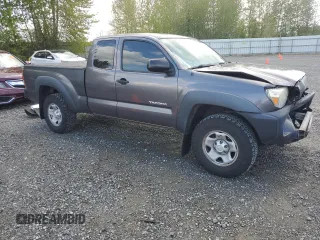2015 Toyota Tacoma PreRunner with VIN 5TFTX4GN1FX044154, listed as a Copart auction lot 53561005 with 92,502 mi miles and Salvage title. Bid and sale history available at DreamBid. Image 4.