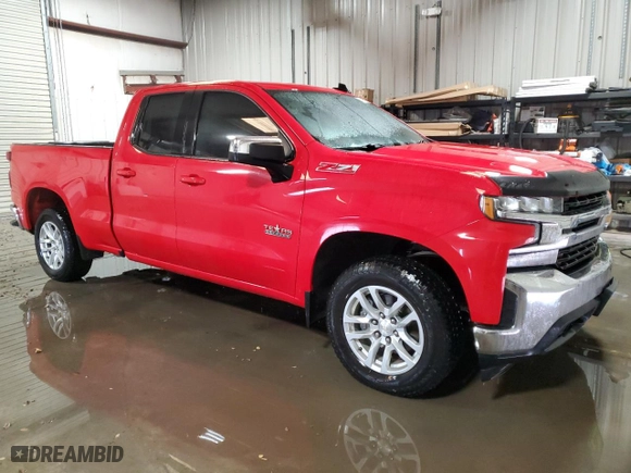 2019 Chevrolet Silverado 1500 LT with VIN 1GCRYDED4KZ188460, listed as a Copart auction lot 44608295 with 81,555 mi miles and Clean Title. Bid and sale history available at carsss.com. Image 4.