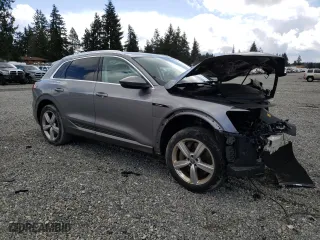 2019 Audi e-tron Premium Plus with VIN WA1LABGEXKB020958, listed as a Copart auction lot 49208953 with 19,385 mi miles. Bid and sale history available at carsss.com. Image 4.