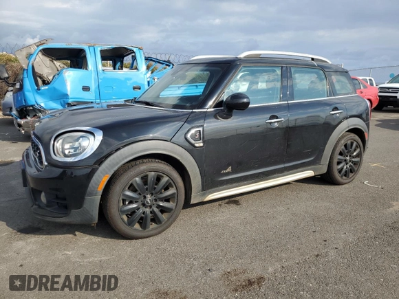 2019 MINI Countryman Cooper S with VIN WMZYT5C51K3G91025, listed as a Copart auction lot 44469655 with 73,289 mi miles and Salvage Title. Bid and sale history available at carsss.com. Image 1.