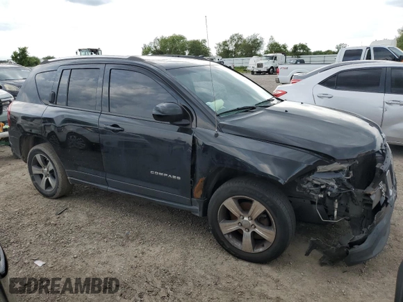 2016 Jeep Compass High Altitude z VIN 1C4NJCEA9GD716095, wystawiony jako Copart lot #56435745 z przebiegiem 145 361 mil mil oraz Szkoda całkowita • Salvage title. Historia ofert i sprzedaży dostępna na DreamBid. Obrazek 4.