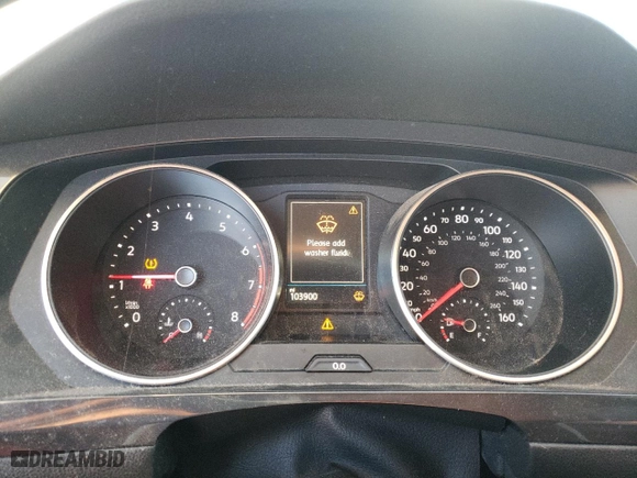 2018 Volkswagen Tiguan S with VIN 3VV1B7AX7JM029207, listed as a Copart auction lot 77978224 with 103,900 mi miles and Salvage Title. Bid and sale history available at carsss.com. Image 9.