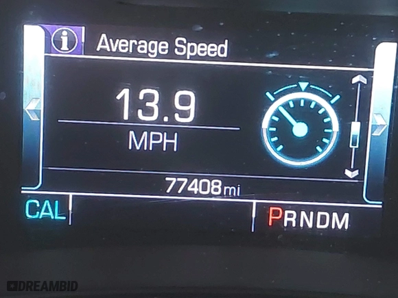 2019 Chevrolet Impala Premier with VIN 1G1105S34KU124446, listed as a IAAI auction lot 41276342 with 77,408 mi miles. Bid and sale history available at carsss.com. Image 15.