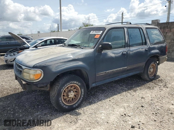 2000 Ford Explorer XLS z VIN 1FMZU62X6YZB94402, wystawiony jako Copart lot #58766885 z przebiegiem Nie podano mil oraz Czysty tytuł • Clean title. Historia ofert i sprzedaży dostępna na DreamBid. Obrazek 1.