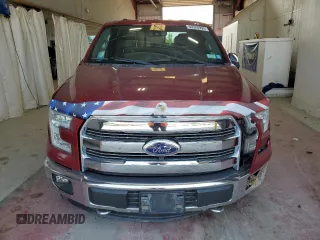 2016 Ford F-150 XLT with VIN 1FTFX1EF8GFC56712, listed as a Copart auction lot 60528995 with 65,061 mi miles and Salvage title. Bid and sale history available at DreamBid. Image 5.