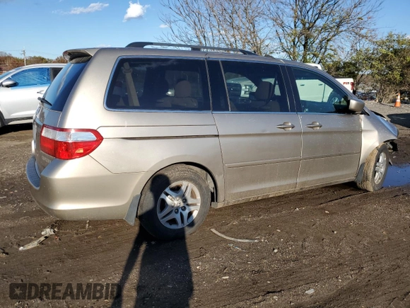 2005 Honda Odyssey EX z VIN 5FNRL384X5B420963, wystawiony jako Copart lot #50137915 z przebiegiem Nie podano mil oraz Nie do naprawy • Non repairable. Historia ofert i sprzedaży dostępna na DreamBid. Obrazek 5.